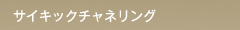  サイキックチャネリング